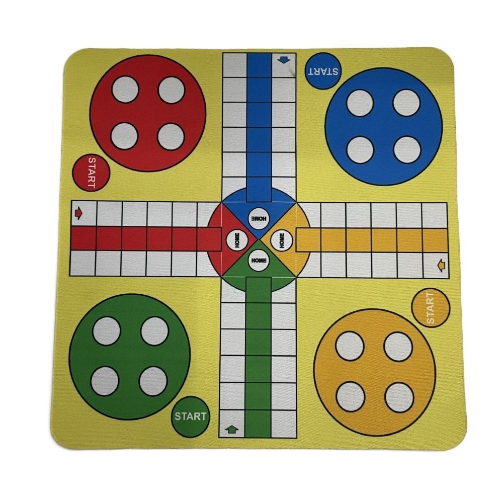 Familie met muismat Vliegend s - Board Game Ludo recensie en prijs