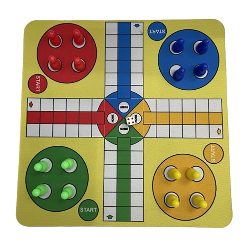 Familie met muismat Vliegend s - Board Game Ludo recensie en prijs