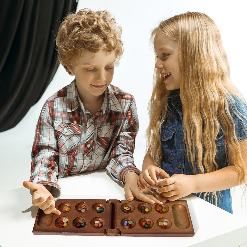 Oude Mancala Afrikaanse schaak - Chess Set Wooden recensie en prijs