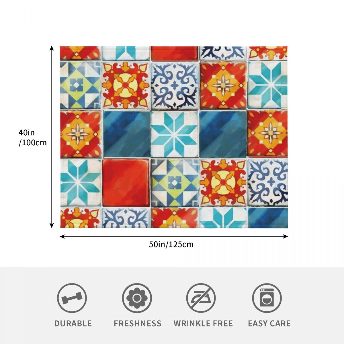 Kleurrijke azulejos-tegels van - Board Game Azul recensie en prijs