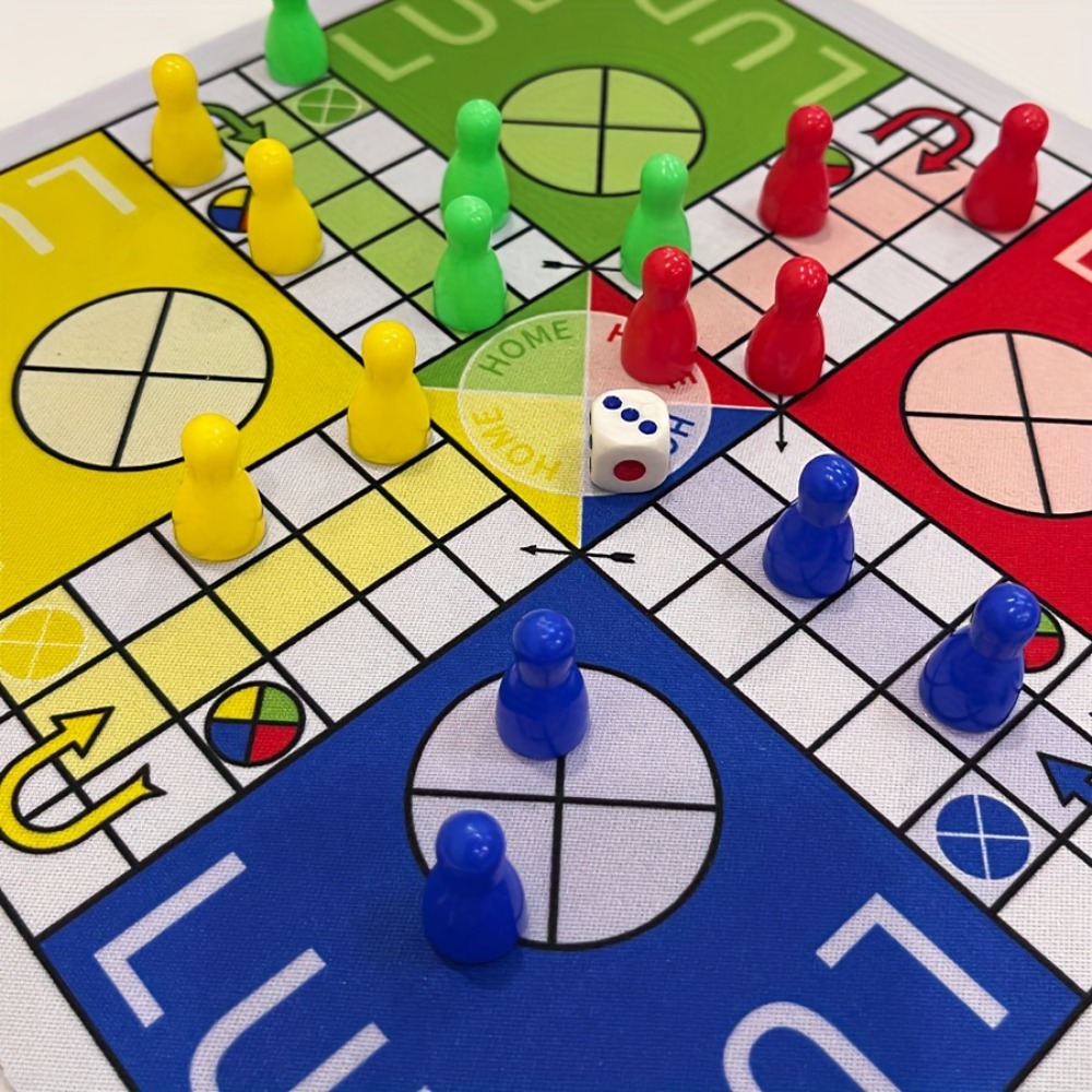 LUDO-spelbord met genummerde s - Board Game Ludo recensie en prijs