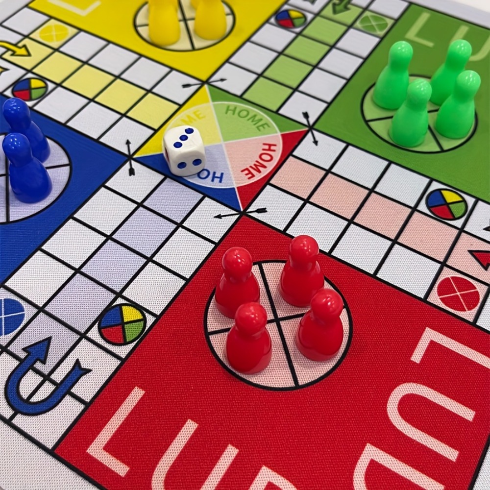 LUDO-spelbord met genummerde s - Board Game Ludo recensie en prijs