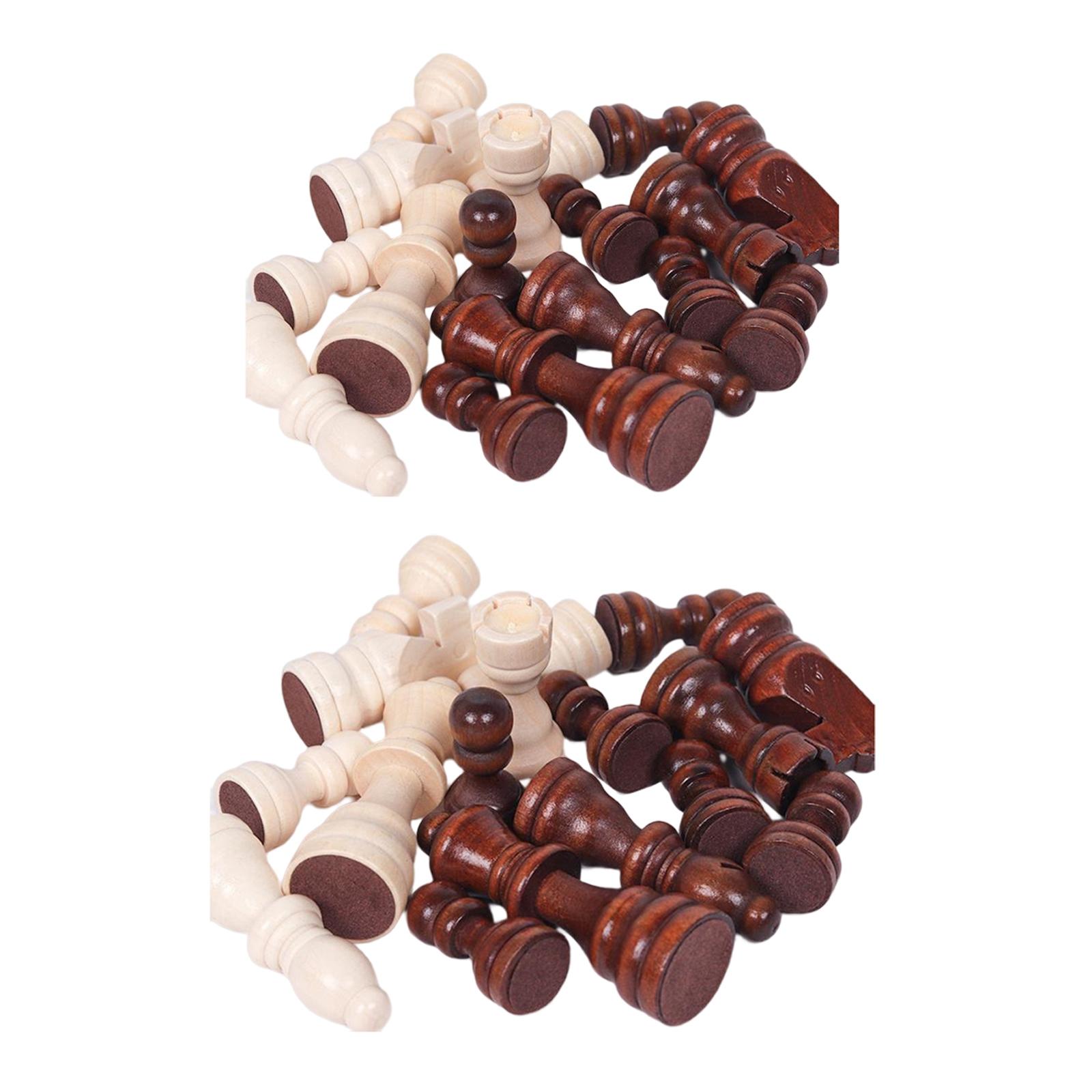 Houten internationaal schaakst - Chess Set Wooden recensie en prijs