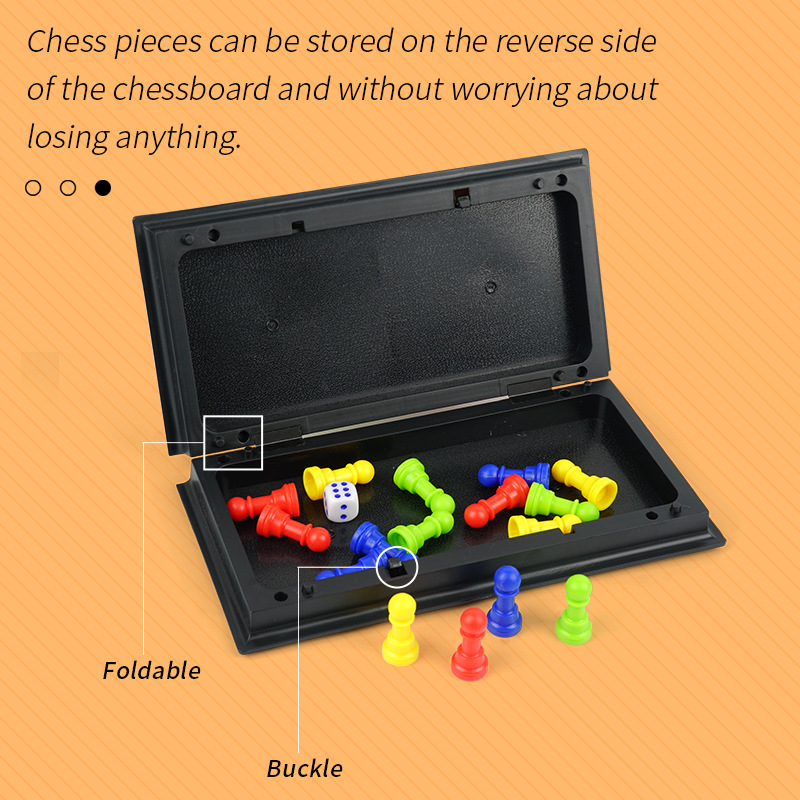 Draagbare Ludo Chess Backgammo - Board Game Ludo recensie en prijs