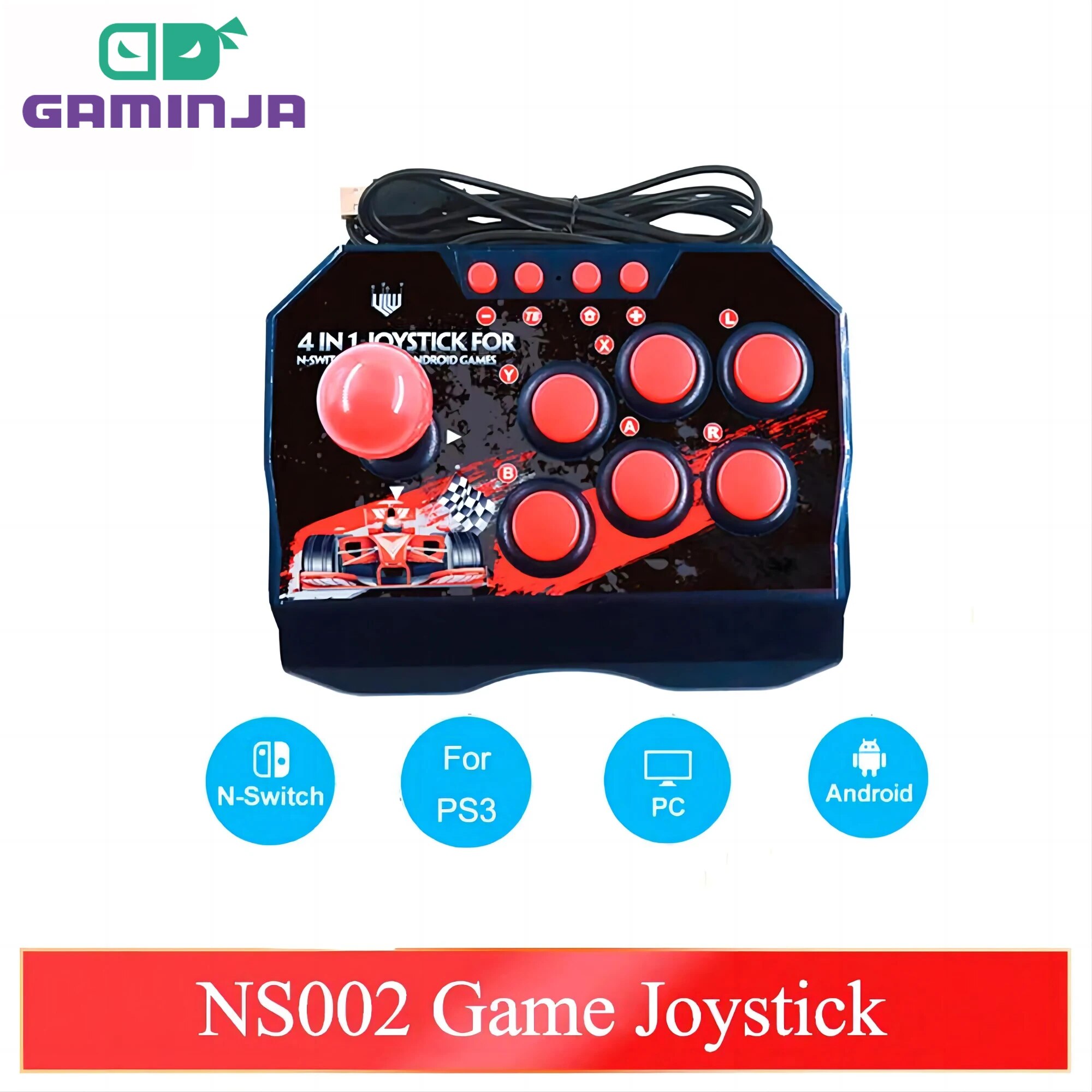 GAMINJA NS002 4 In 1 Retro Arc - Board Game Steam recensie en prijs