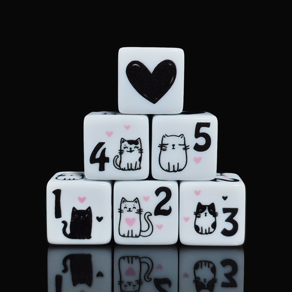 12 stuks/set 16mm schattige ka - Board Game Dnd recensie en prijs
