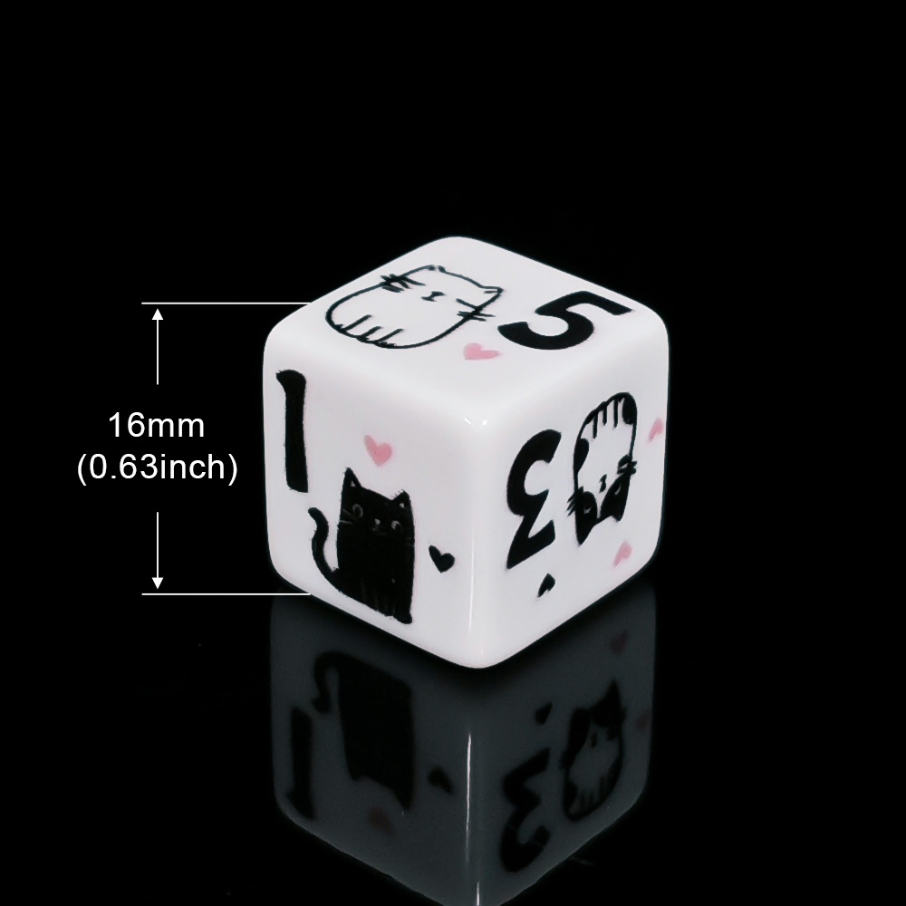 12 stuks/set 16mm schattige ka - Board Game Dnd recensie en prijs