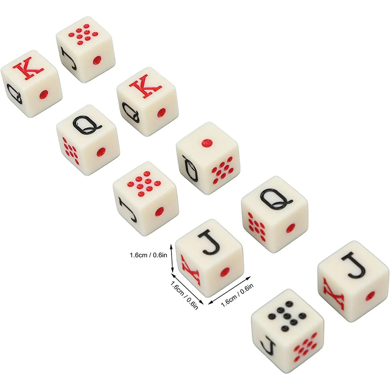 10 Stks/set 16Mm Vierkante Hoe - Board Game Ludo recensie en prijs
