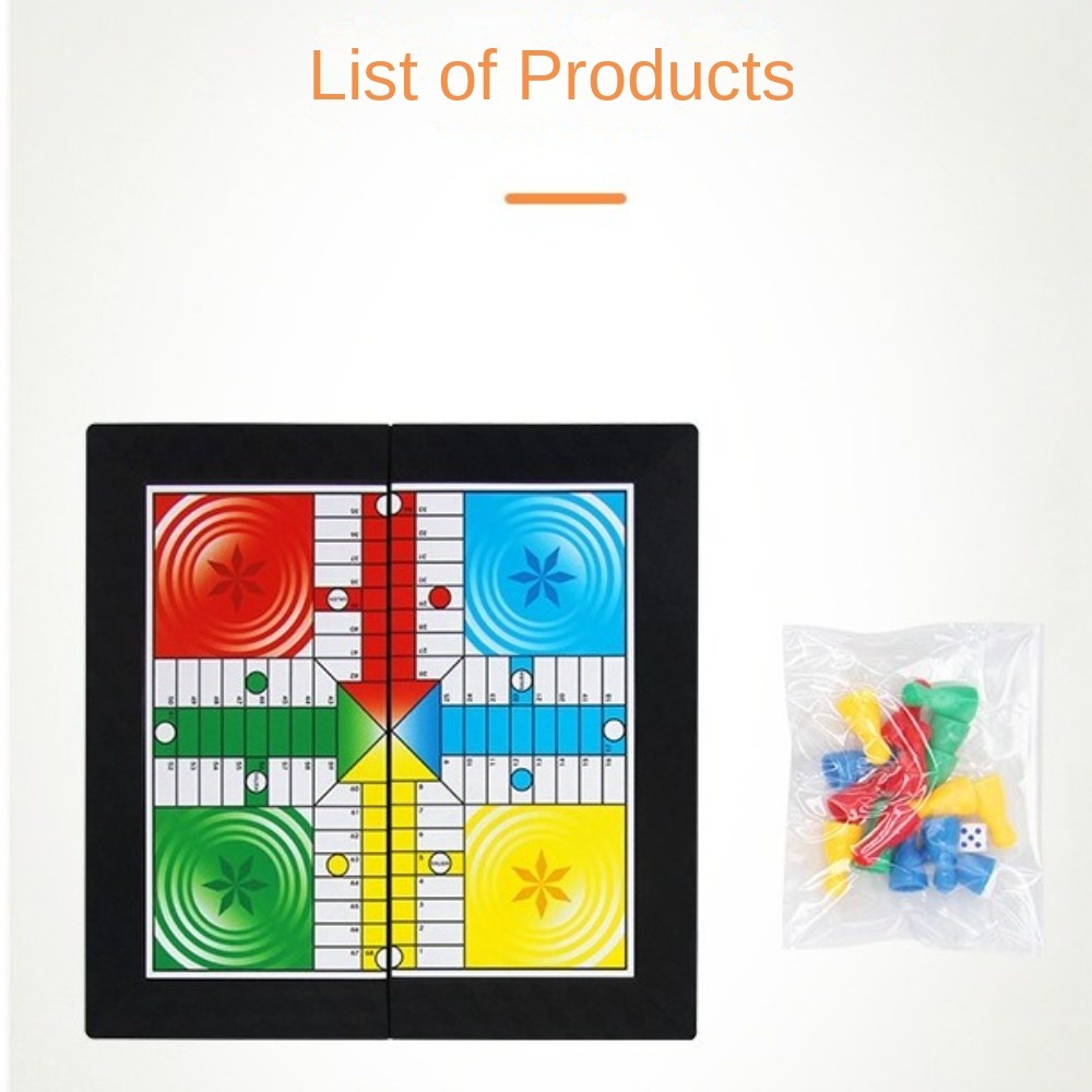 Klassieke opvouwbare Ludo-spel - Board Game Ludo recensie en prijs