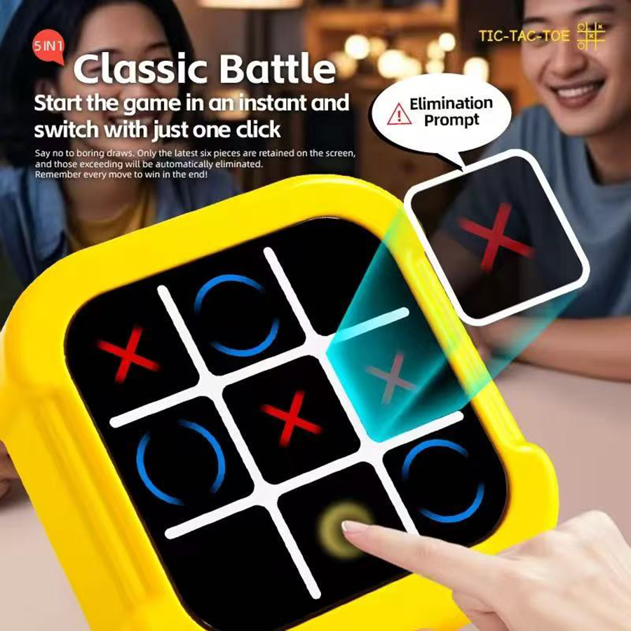 1-delig - Tic Tac Toe Board Mu - Board Game Electronic Table recensie en prijs
