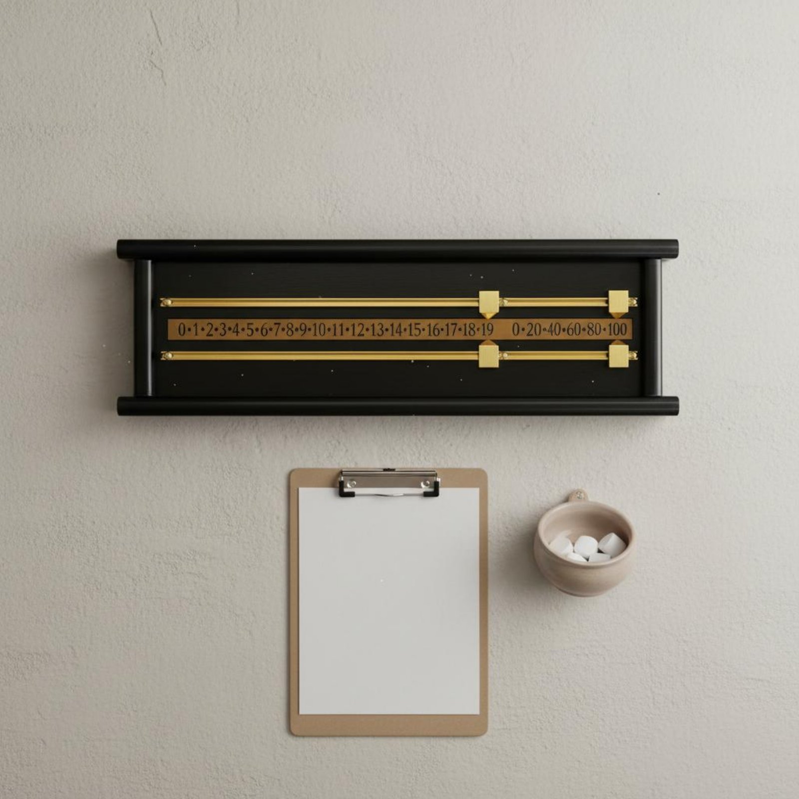 Houten Snooker Scorebord Dubbe - Board Game Room recensie en prijs
