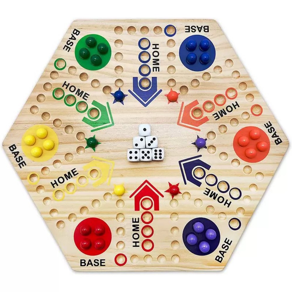 Marmeren bordspel Dubbelzijdig - Board Game Ludo recensie en prijs