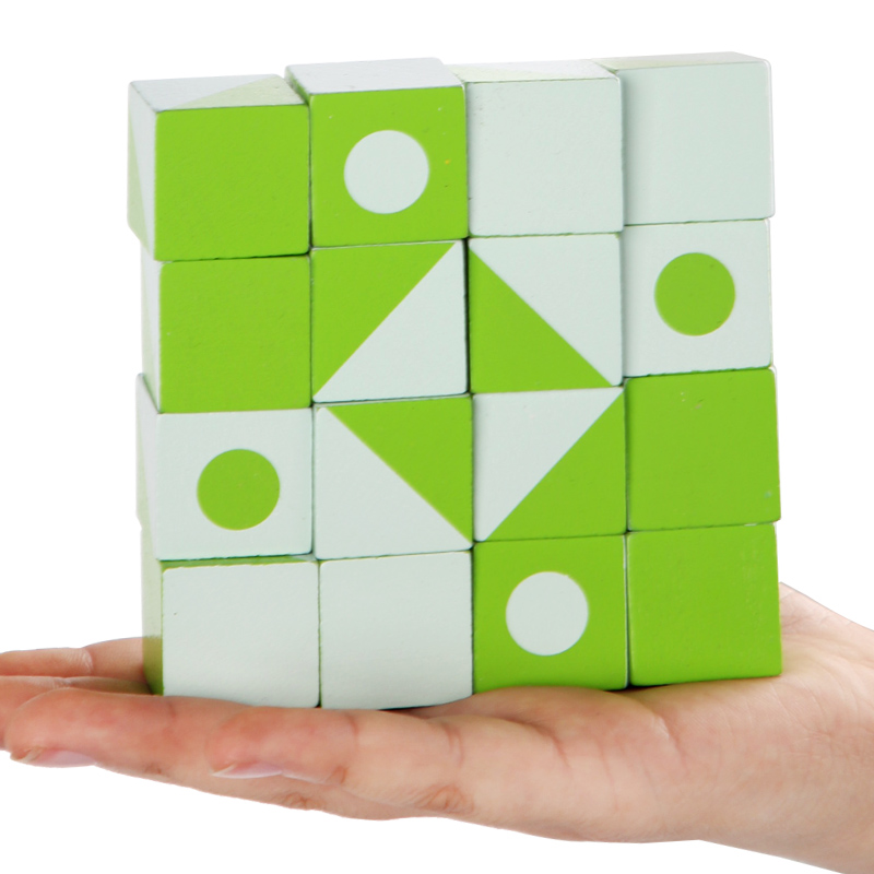 Houten 3D-puzzels Spel Geometr - Board Game For Kids recensie en prijs