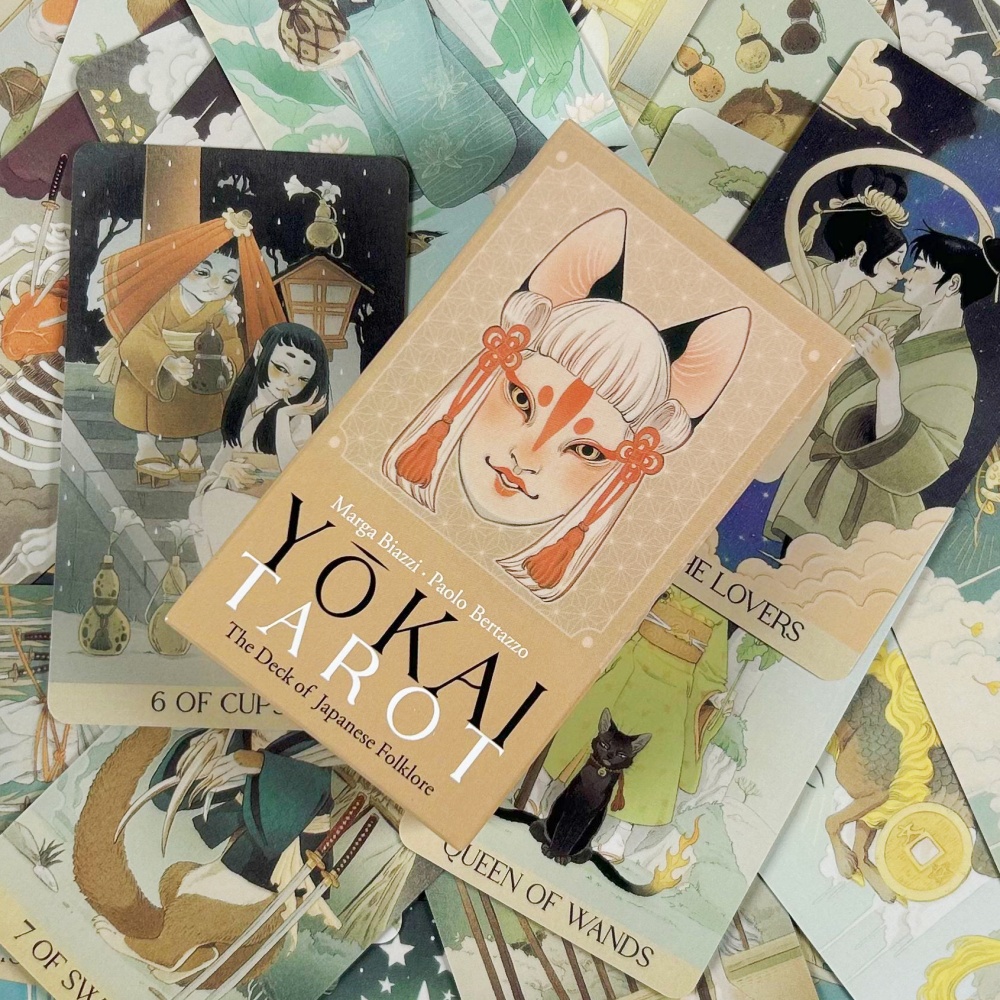 Yokai Tarot Deck 78 stuks kaar - Board Game Azul recensie en prijs