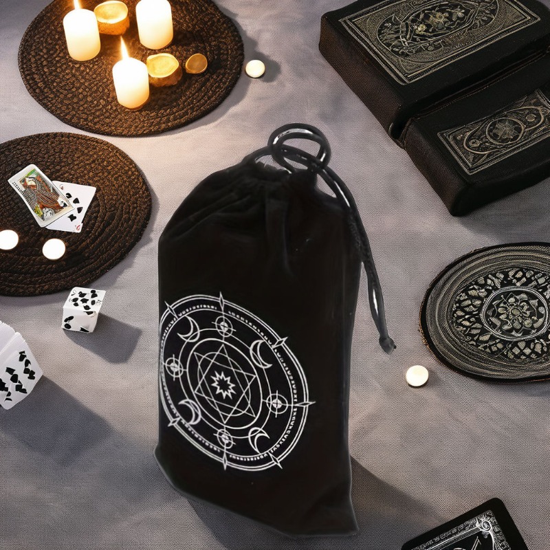 1 stuk 12x18 cm Zwart Fluwelen - Board Game Oracle recensie en prijs