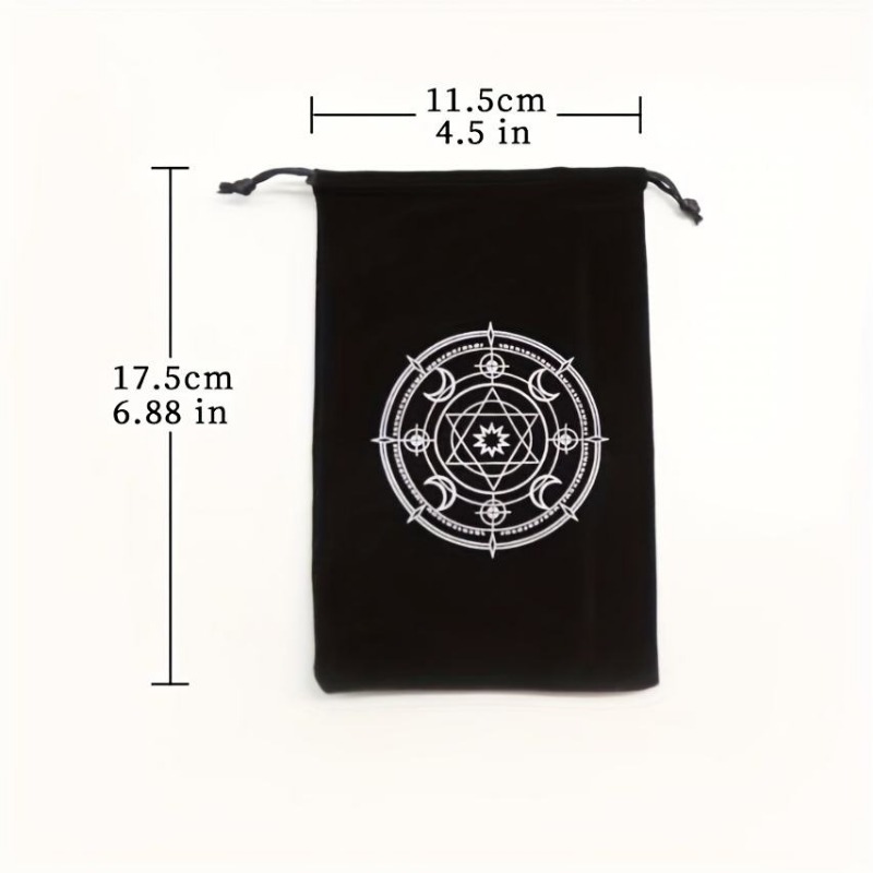1 stuk 12x18 cm Zwart Fluwelen - Board Game Oracle recensie en prijs