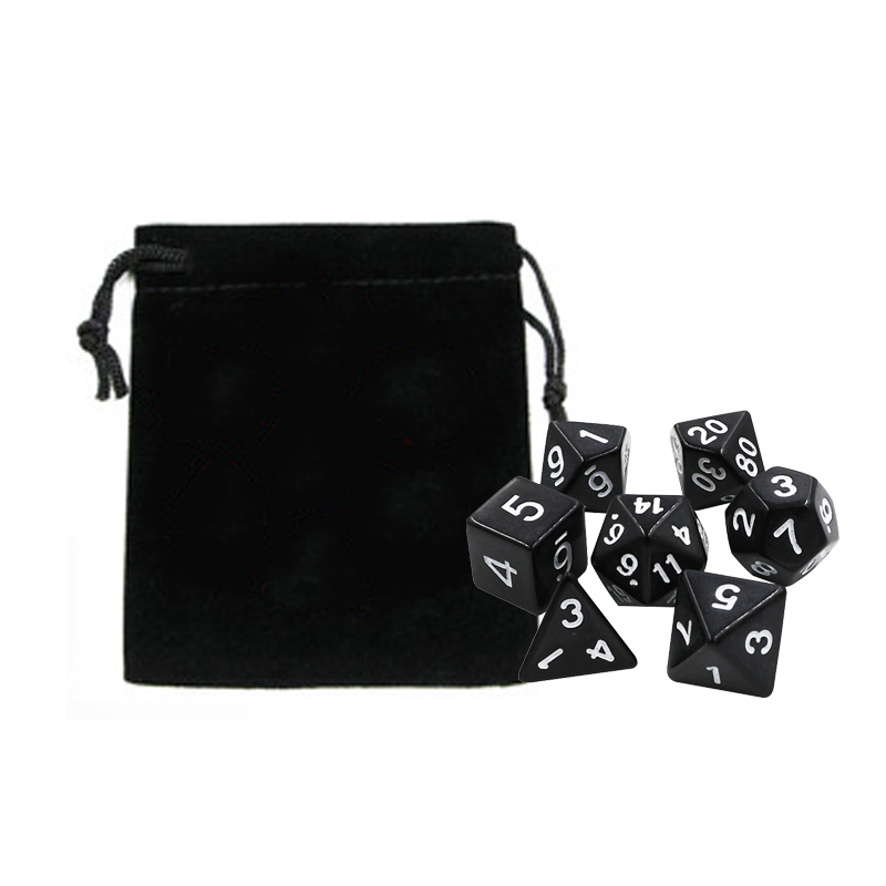 7 stk/partij DND Dobbelstenen  - Board Game Dnd recensie en prijs