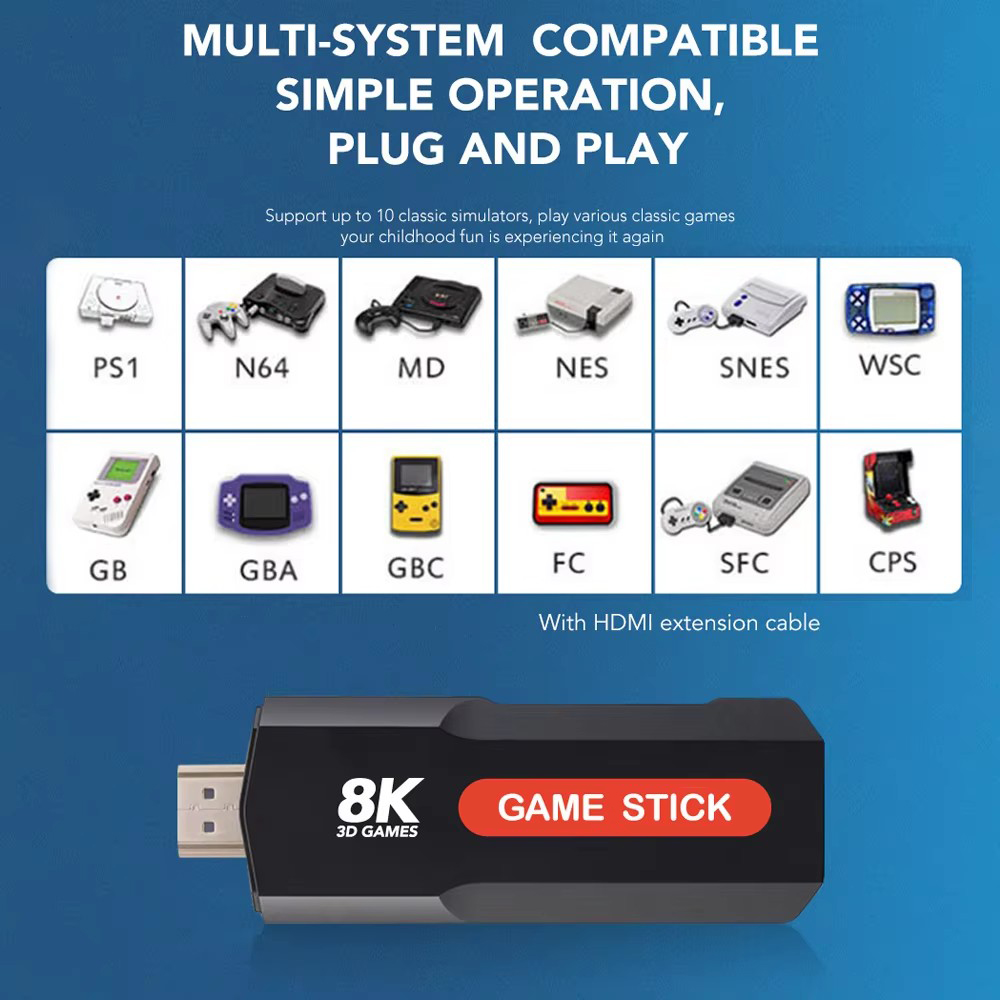 X2 Game Stick HD 4K 8K 3D Cons - Board Game Steam recensie en prijs