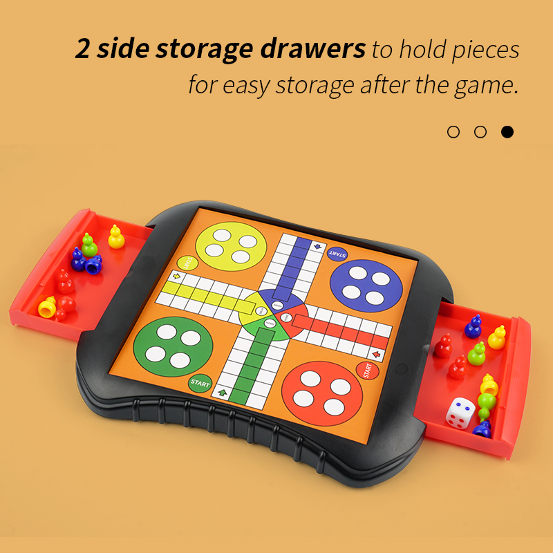 3-in-1/5-in-1/7-in-1 bordspels - Board Game Ludo recensie en prijs