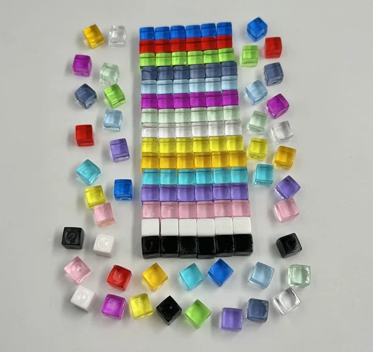 100 Stuks Kubus Kleurrijke Kri - Board Game Dnd recensie en prijs