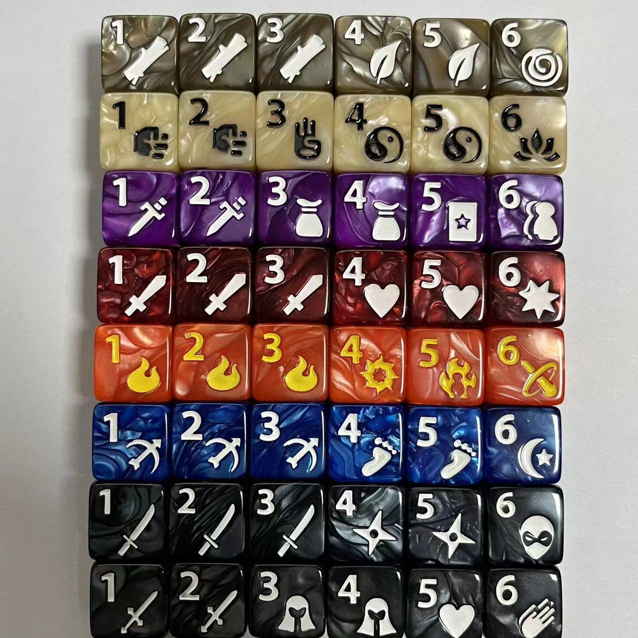 10 stuks set nieuwe 16 mm 6-zi - Board Game Ludo recensie en prijs