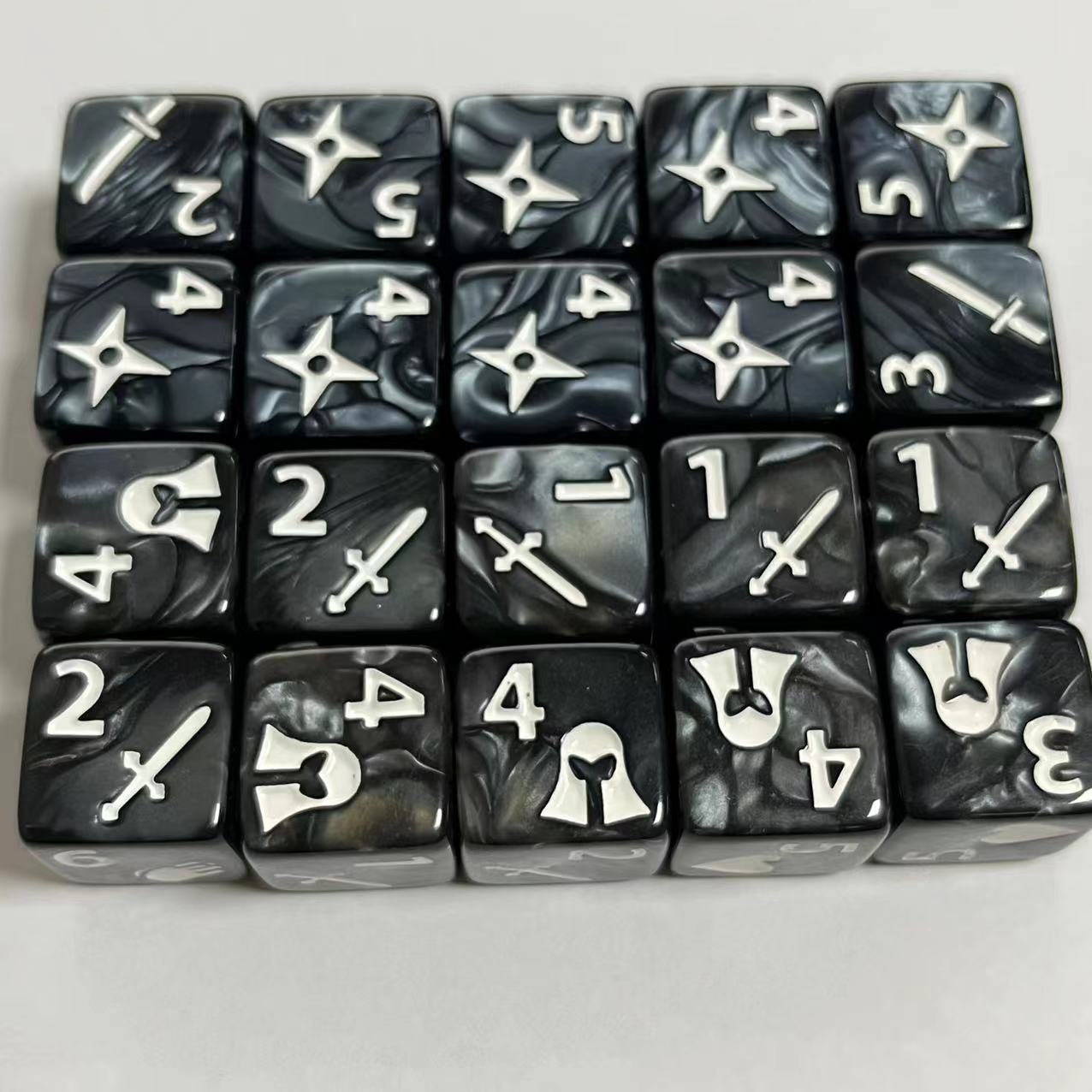 10 stuks set nieuwe 16 mm 6-zi - Board Game Ludo recensie en prijs