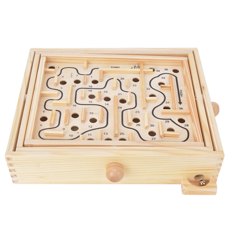 Volwassen kind houten educatie - Board Game For Kids recensie en prijs